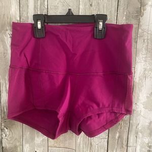 Victoria Sport maroon hi rise mini active shorts S
